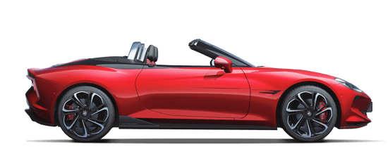 MG Cyberster side profile